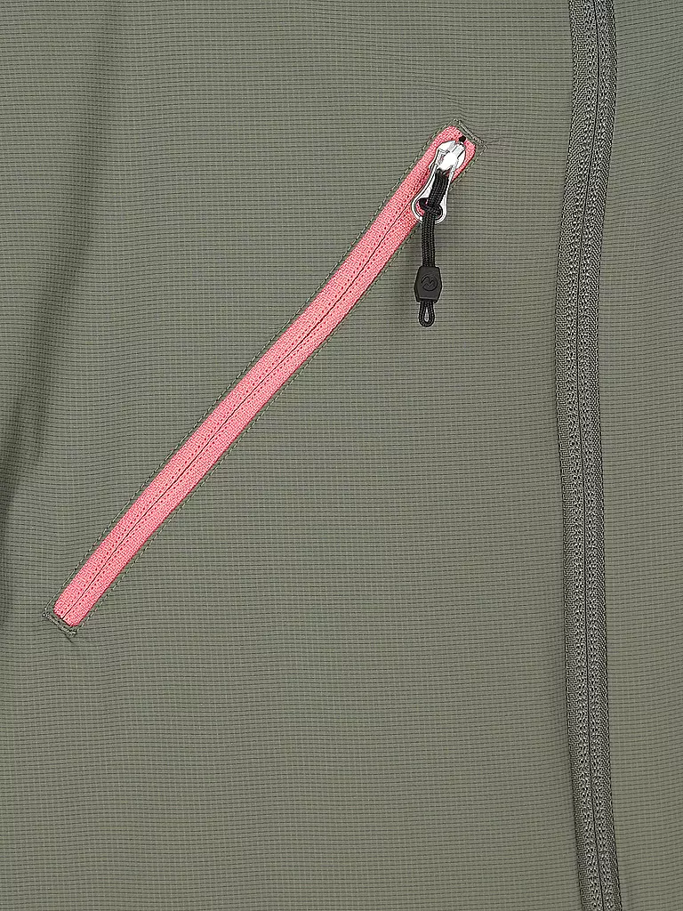 MARTINI | Damen Softshell Hybridjacke Trektech Hoodie | olive