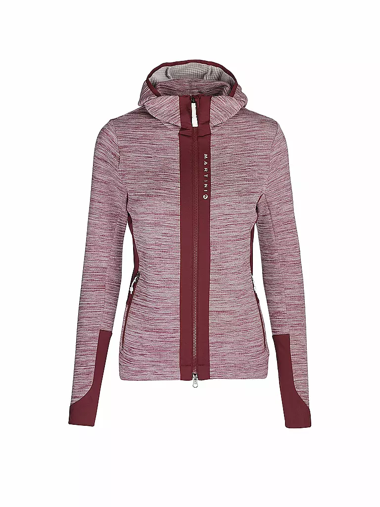 MARTINI | Damen Touren Fleecejacke Latemar | beere