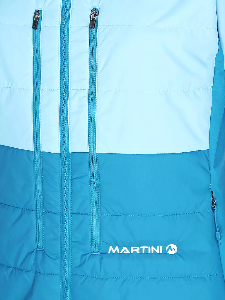 MARTINI | Damen Touren Hybridjacke Mistral PL Hoodie | petrol