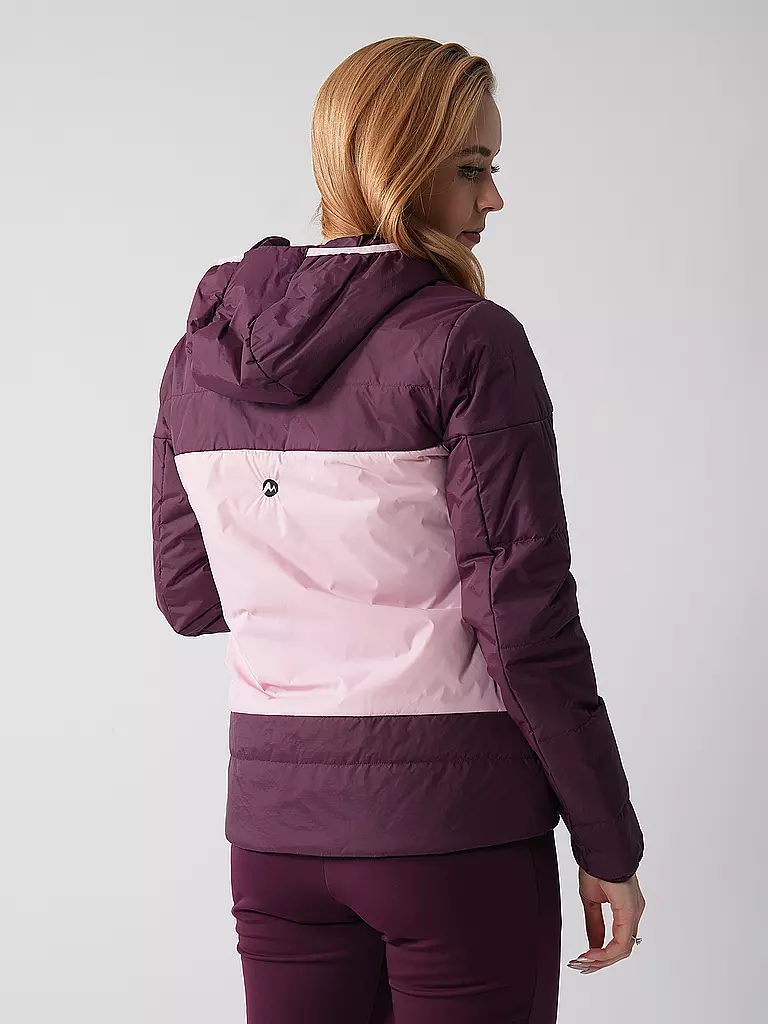 MARTINI | Damen Touren Isojacke Argon G-LOFT® Hoodie | beere