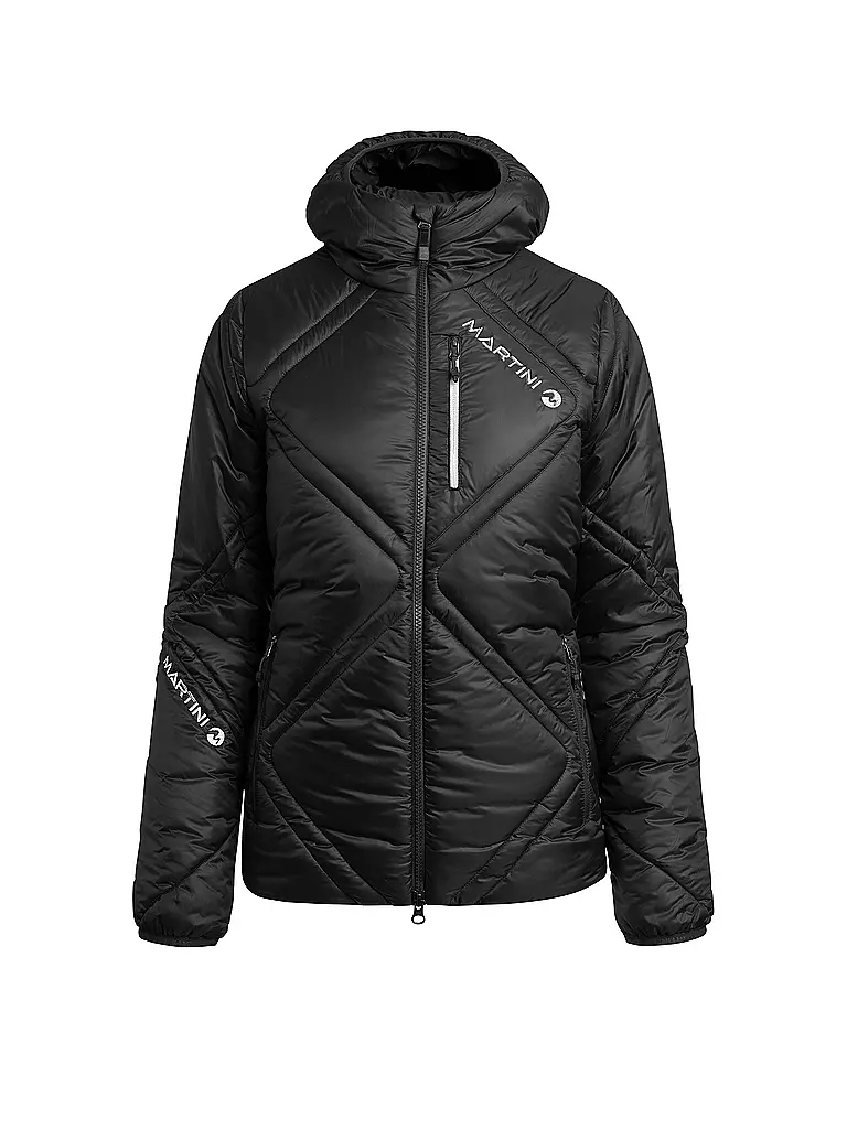 MARTINI | Damen Touren Isojacke Broad Peak Hoodie | dunkelrot