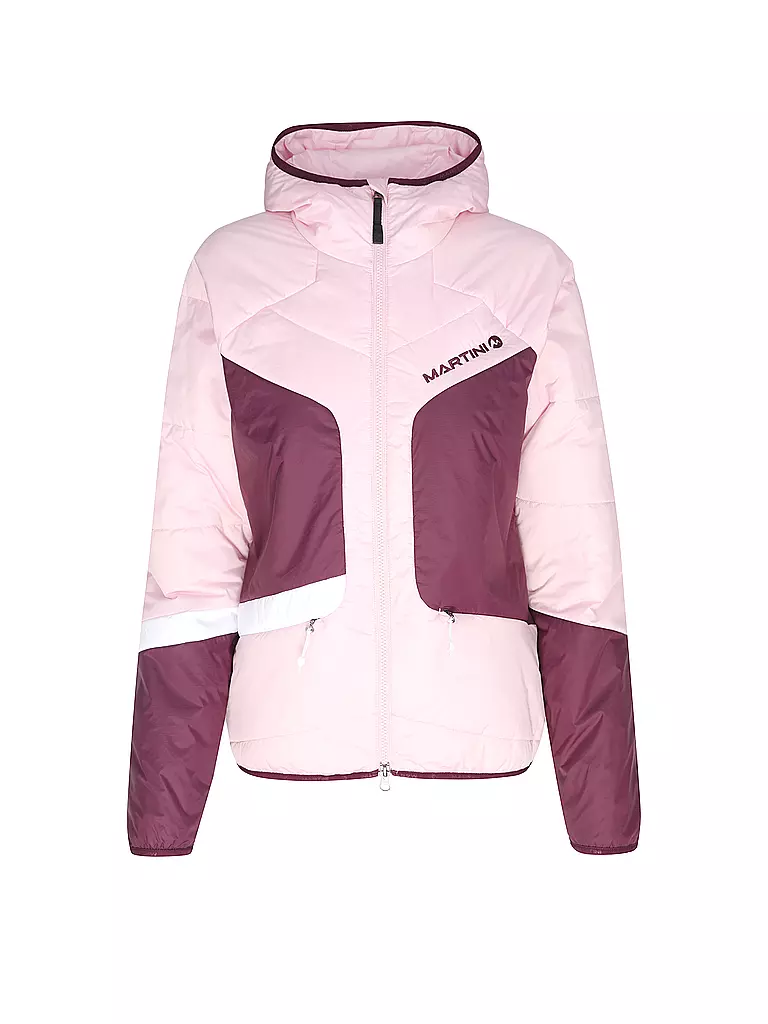 MARTINI | Damen Touren Isojacke Horizon G-LOFT® Hoodie | rosa