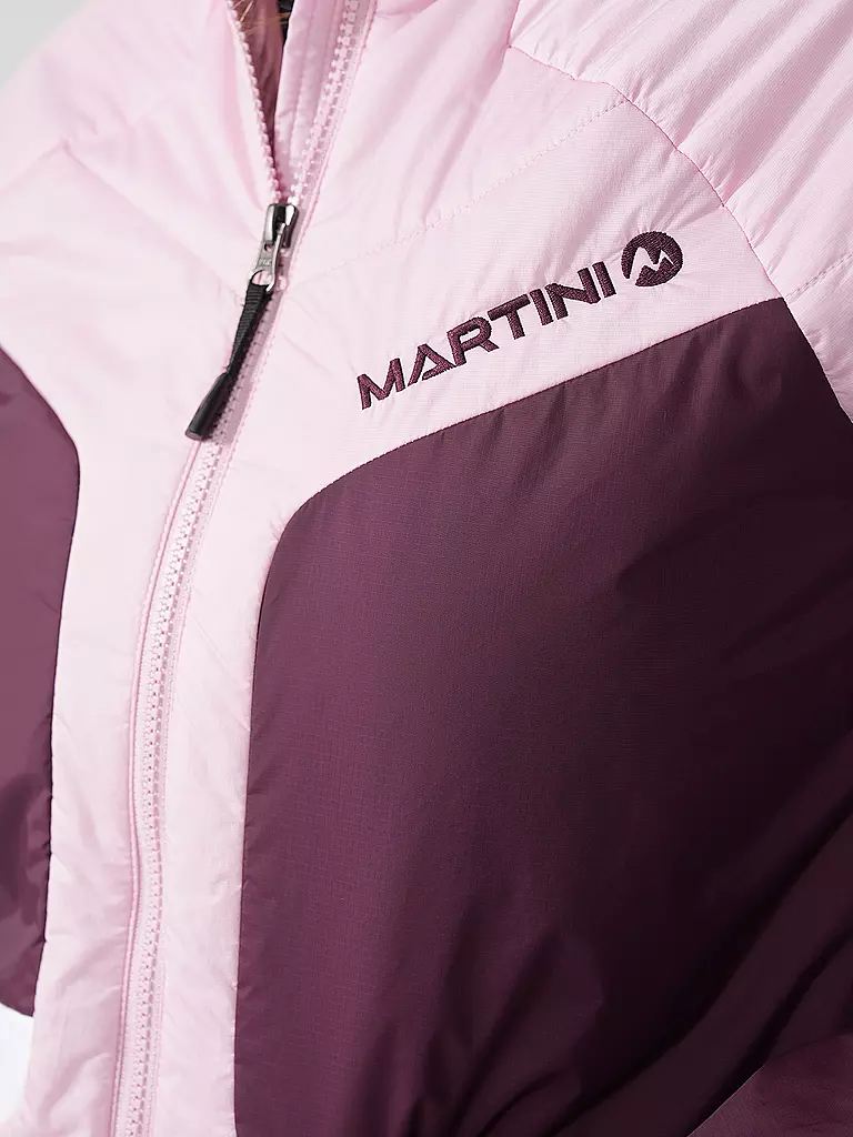 MARTINI | Damen Touren Isojacke Horizon G-LOFT® Hoodie | rosa