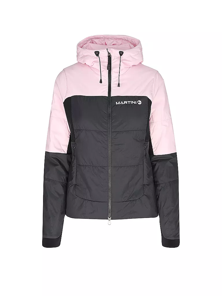 MARTINI | Damen Touren Isojacke Yalca PL Hoodie | rosa