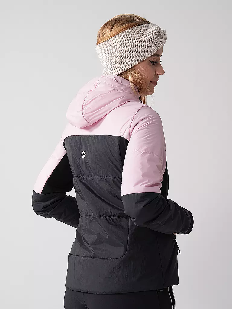 MARTINI | Damen Touren Isojacke Yalca PL Hoodie | rosa