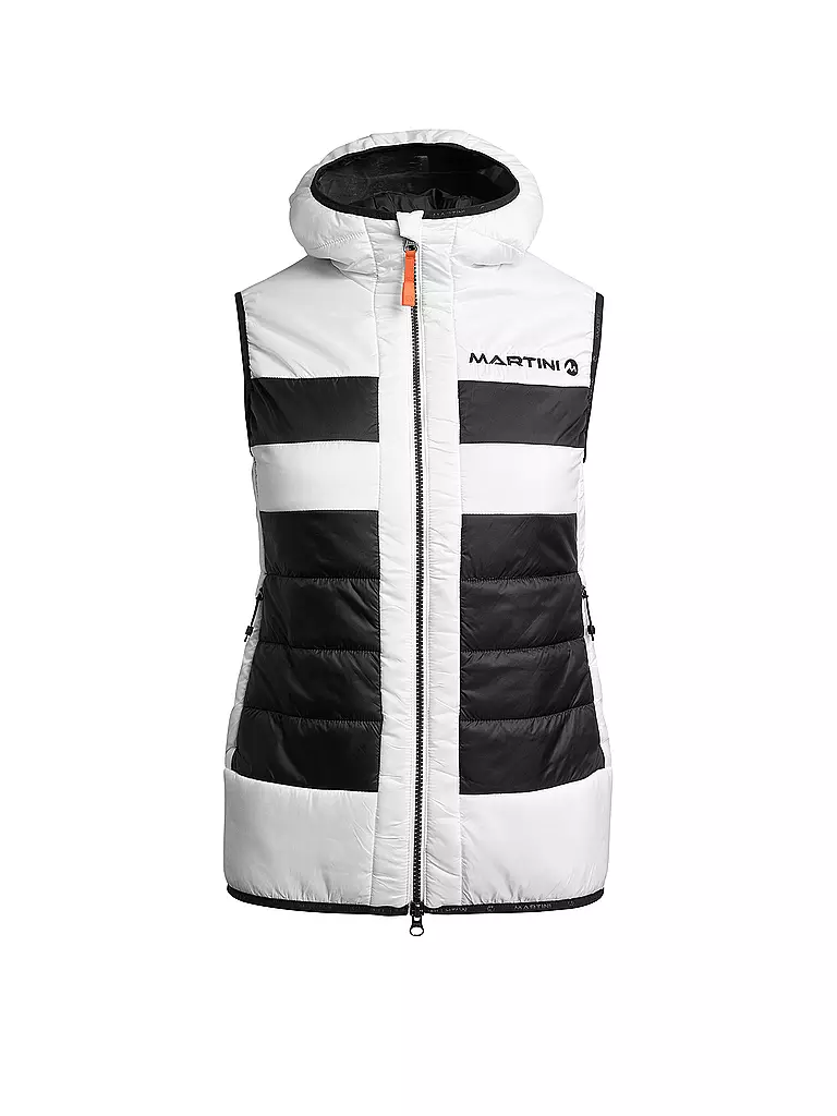 MARTINI | Damen Touren Isoweste Grow Up Hoodie | weiss