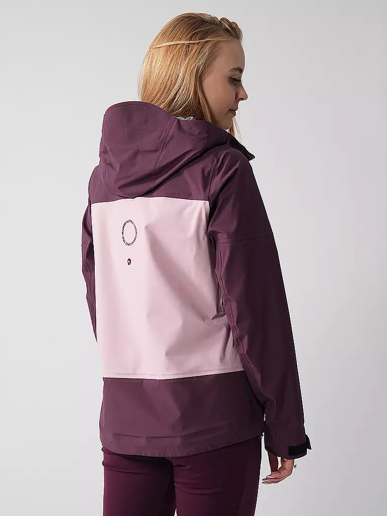 MARTINI | Damen Tourenjacke Argon 3L Hoodie | beere