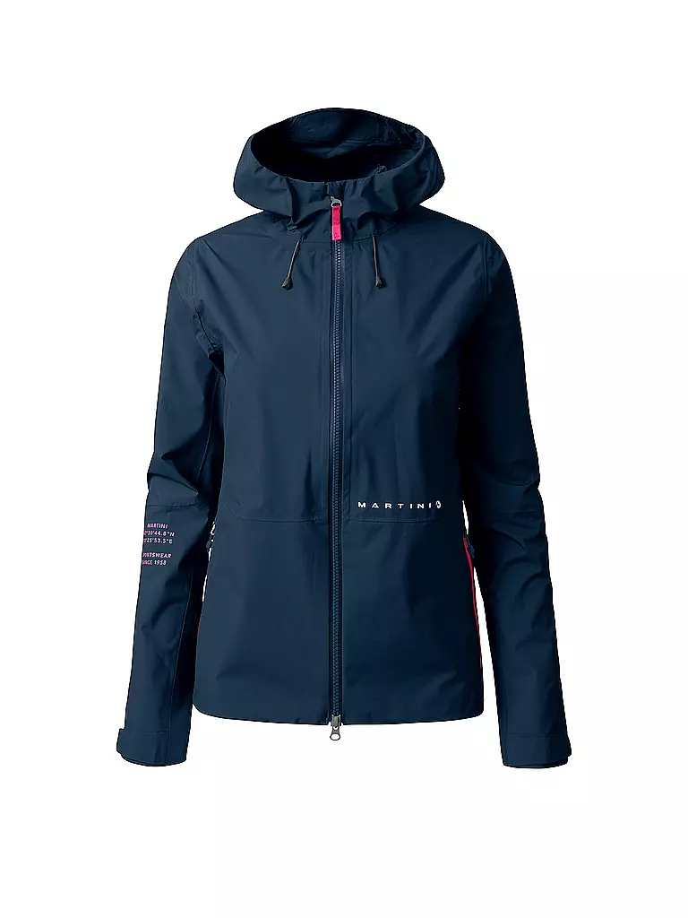 MARTINI | Damen Wanderjacke Trektech 2,5L Hoodie | dunkelblau