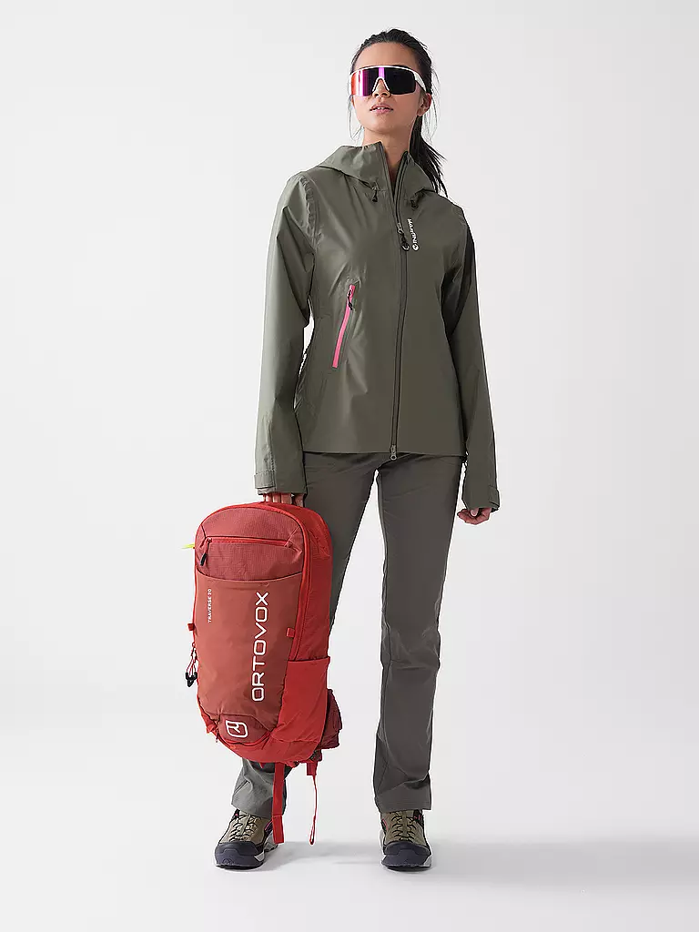 MARTINI | Damen Wanderjacke Trektech 2.5L Hoodie | olive