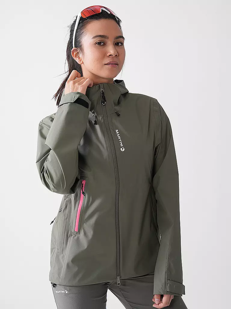 MARTINI | Damen Wanderjacke Trektech 2.5L Hoodie | olive