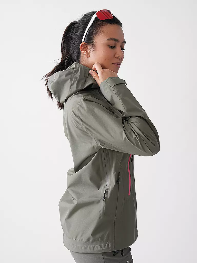 MARTINI | Damen Wanderjacke Trektech 2.5L Hoodie | olive
