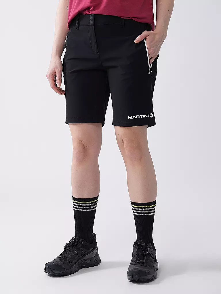 MARTINI | Damen Wandershort Via | schwarz