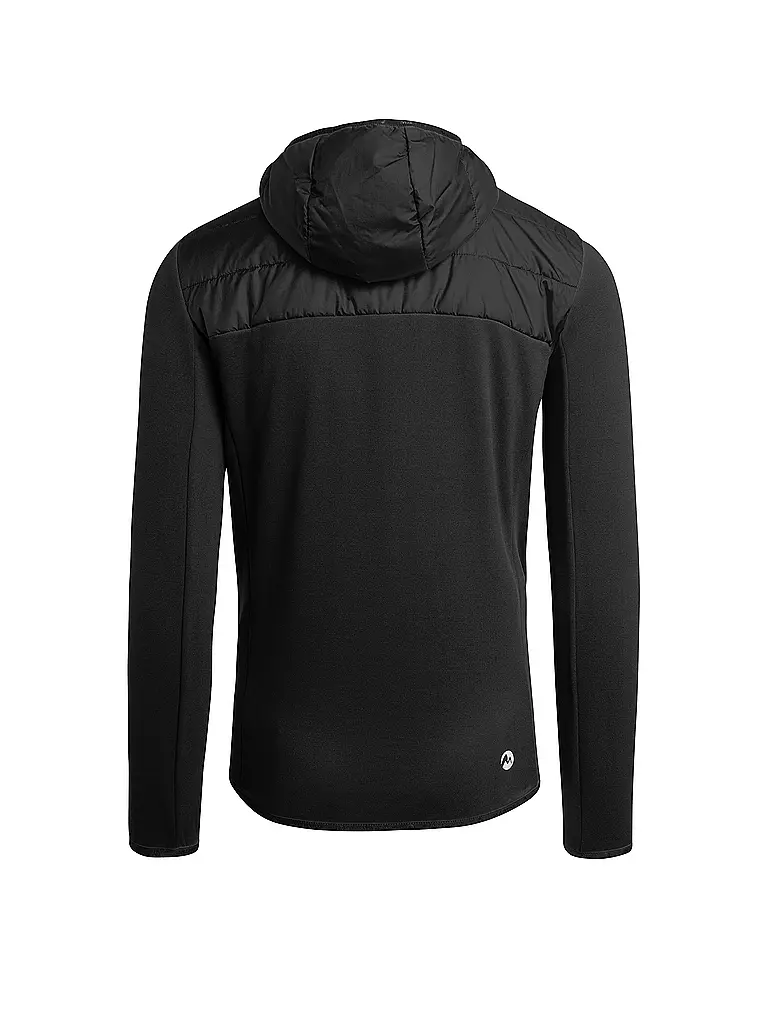 MARTINI | Herren Hybridjacke Neon Hoodie | schwarz