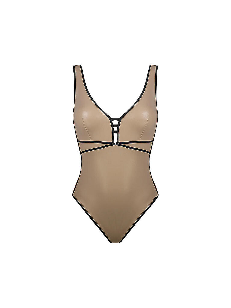 MARYAN MEHLHORN | Damen Badeanzug | beige