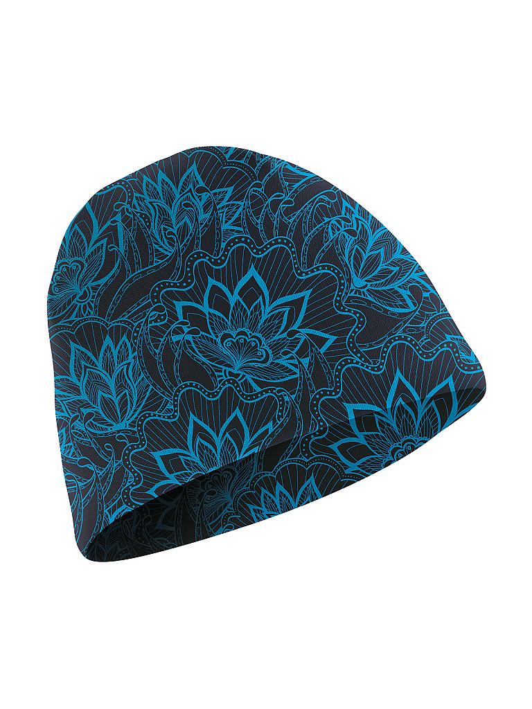 MATT | Beanie Premium Floral | blau