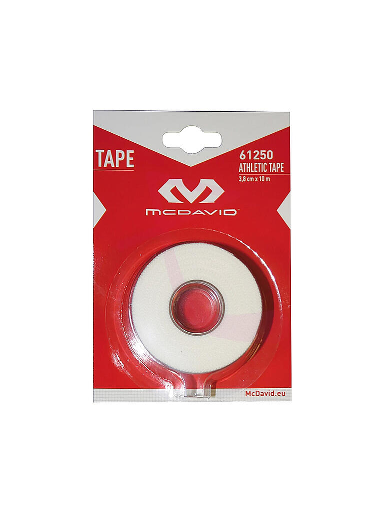 MC DAVID | Euro Tape Geblistert 3,8cm x 10 m / 1 Rolle | weiss