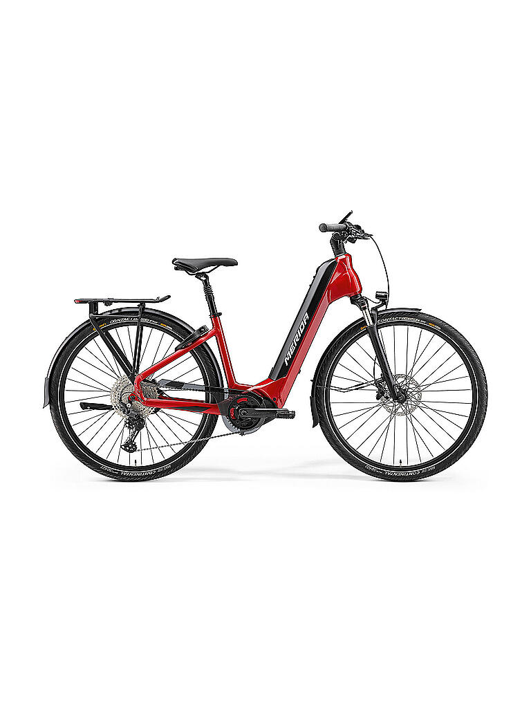 MERIDA | Damen E-Citybike 28" eSPRESSO CITY EP8-75 EDITION EQ 2022 | rot