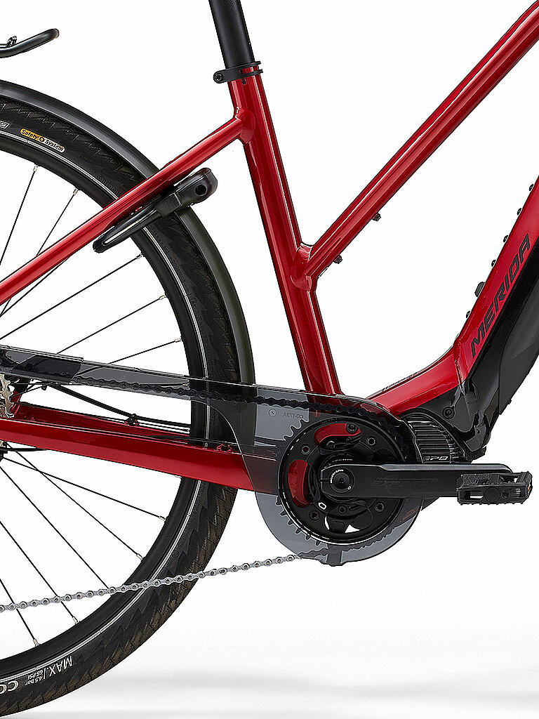 MERIDA | Damen E-Citybike 28" eSPRESSO EP8-EDITION EQ 2022 | rot