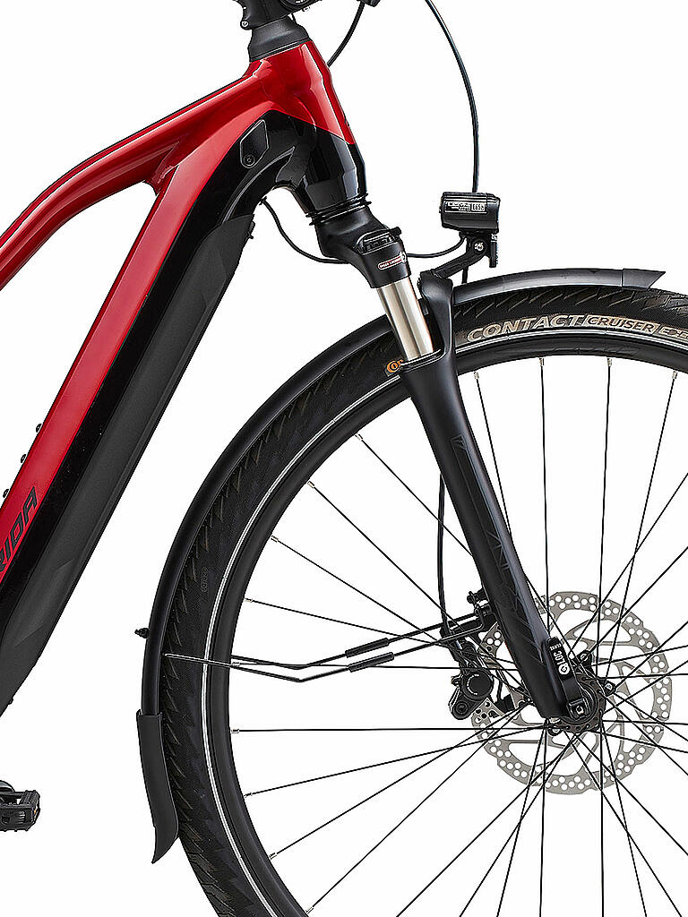 MERIDA | Damen E-Citybike 28" eSPRESSO EP8-EDITION EQ 2022 | rot
