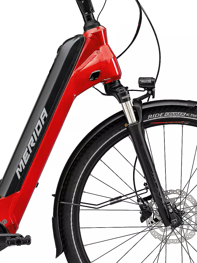 MERIDA | Damen E-Trekkingbike 28" eSPRESSO City EP8-Edition EQ | rot