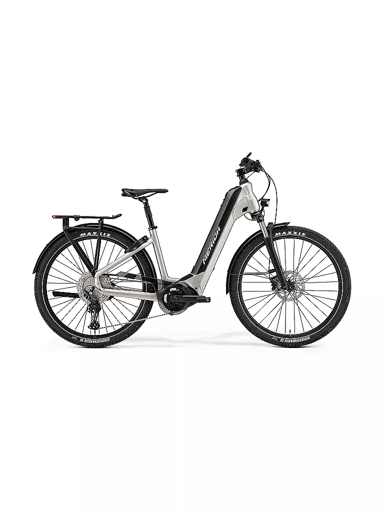 MERIDA | Damen E-Urbanbike 27,5" eSPRESSO CC 675 EQ (Tiefeinsteiger) | grau