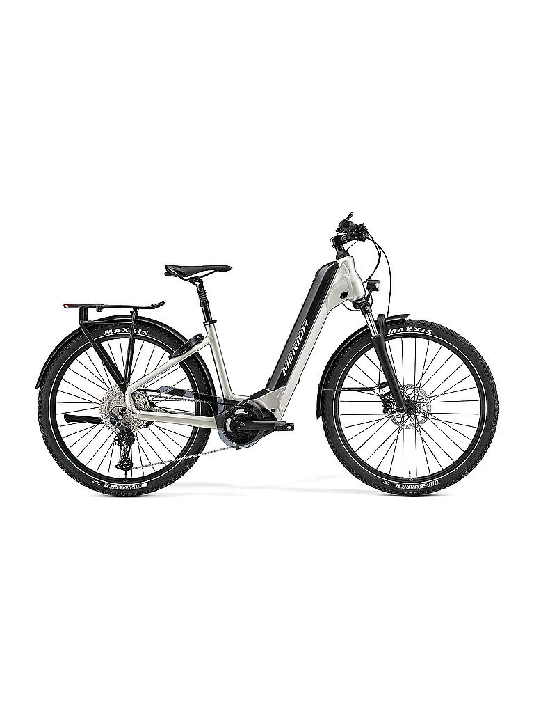 MERIDA | Damen E-Urbanbike 27,5" eSPRESSO CC 675 EQ 2022 (Tiefeinsteiger) | grau