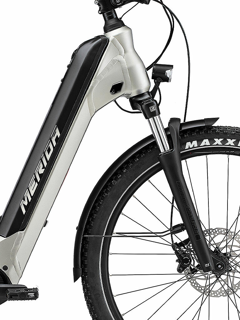 MERIDA | E-Urbanbike 27,5" eSPRESSO CC 675 EQ (Tiefeinsteiger) | grau