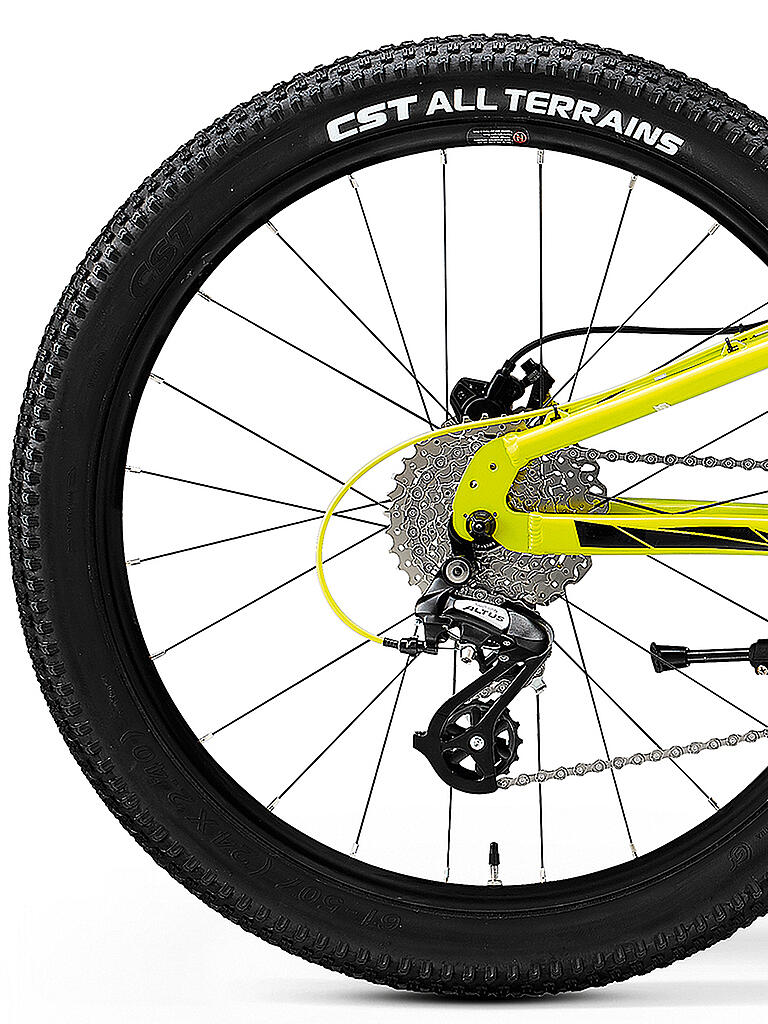 MERIDA | Jugend Mountainbike 24" MATTS J. 24+ 2023 | gelb