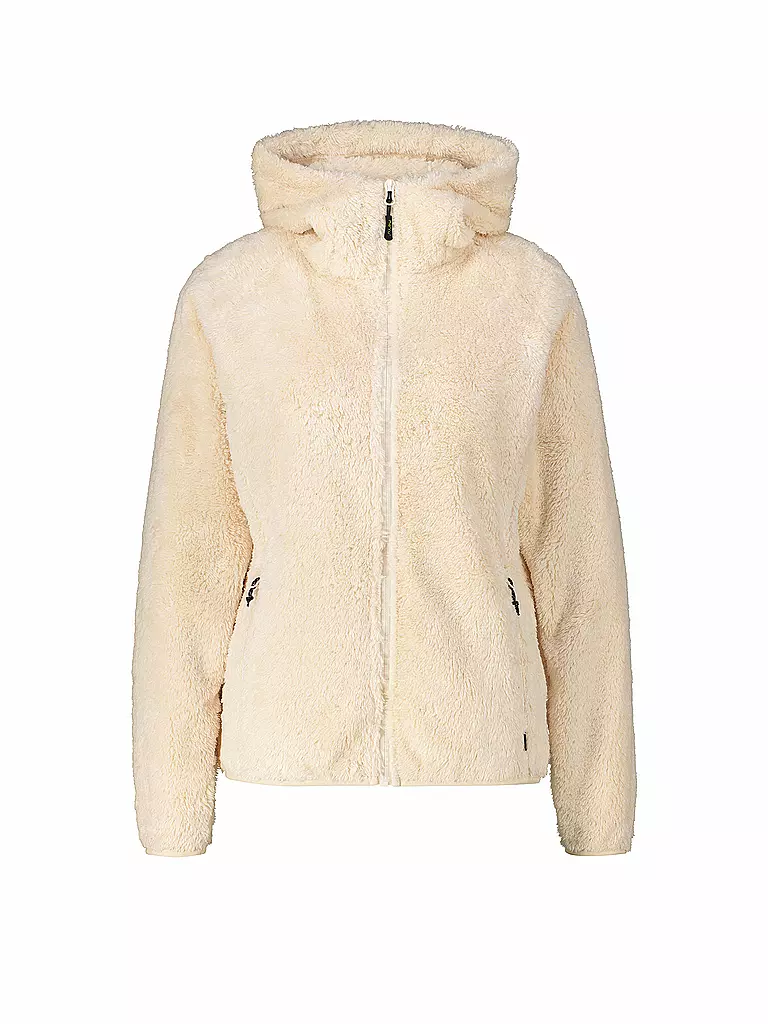MERU |  Damen Fleecejacke Roxburgh Hoodie | creme