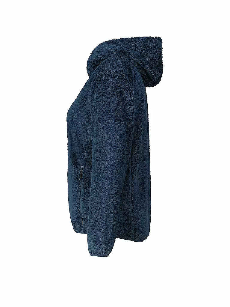 MERU |  Damen Fleecejacke Roxburgh Hoodie | dunkelrot