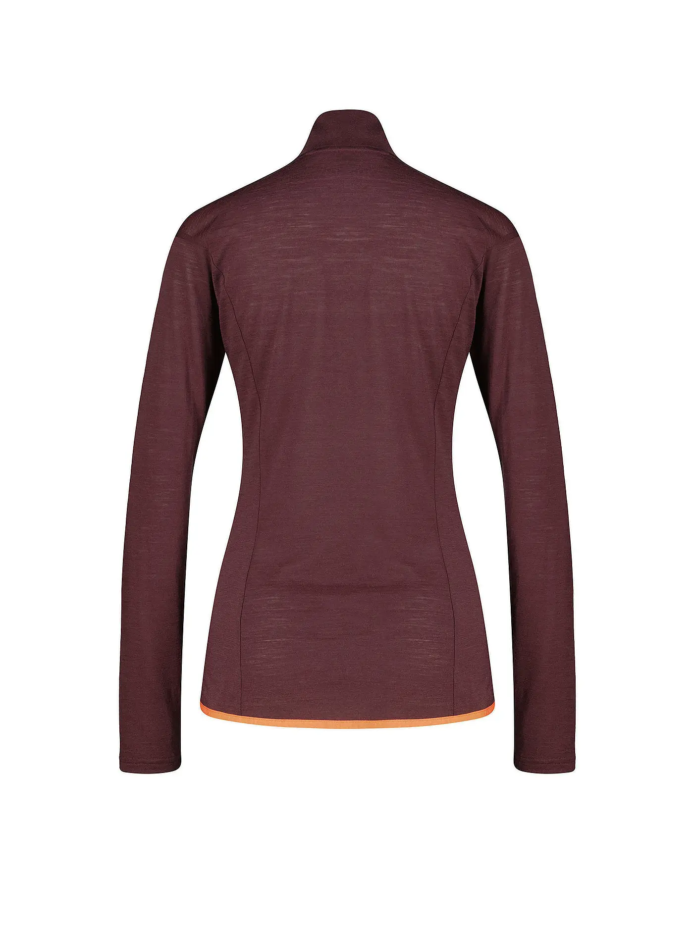 MERU |  Damen Funktions Zipshirt Vordingborg  | braun