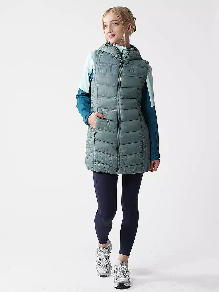 MERU |  Damen Isolationsweste Russell  | grau