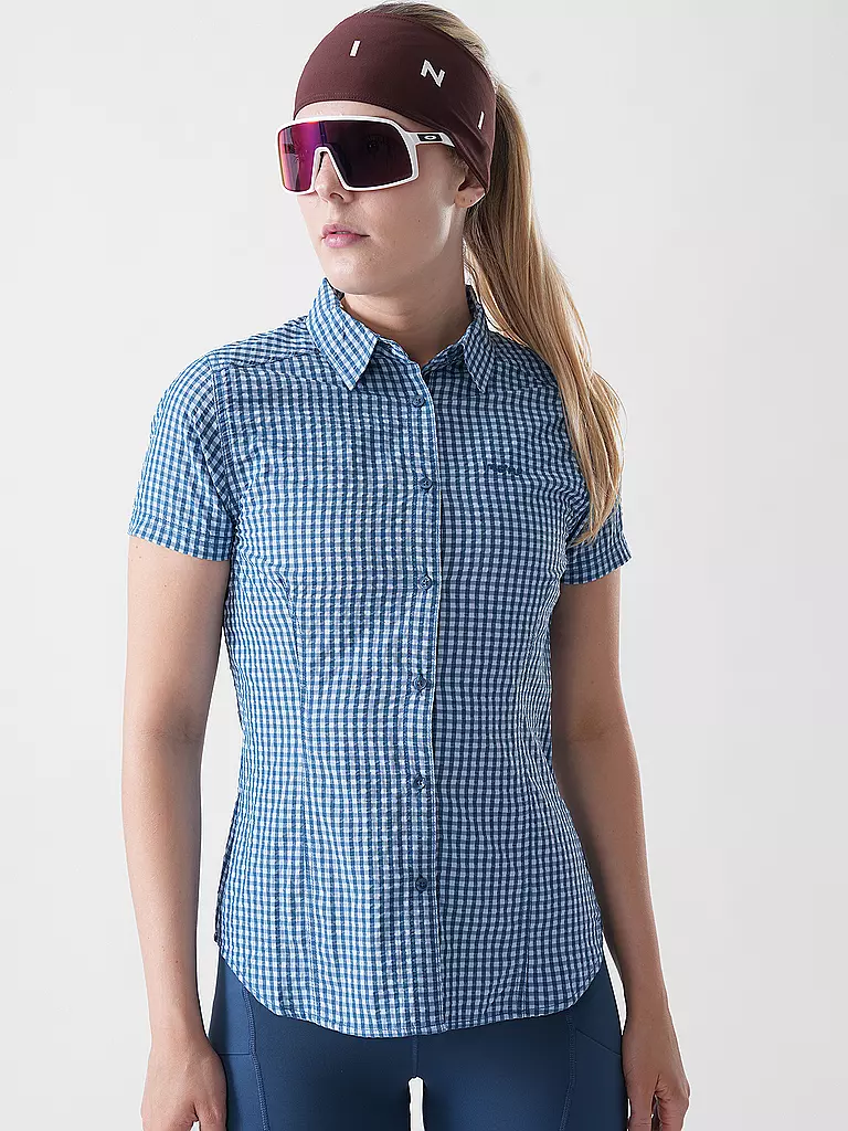 MERU |  Damen Outdoorbluse Otta | dunkelblau