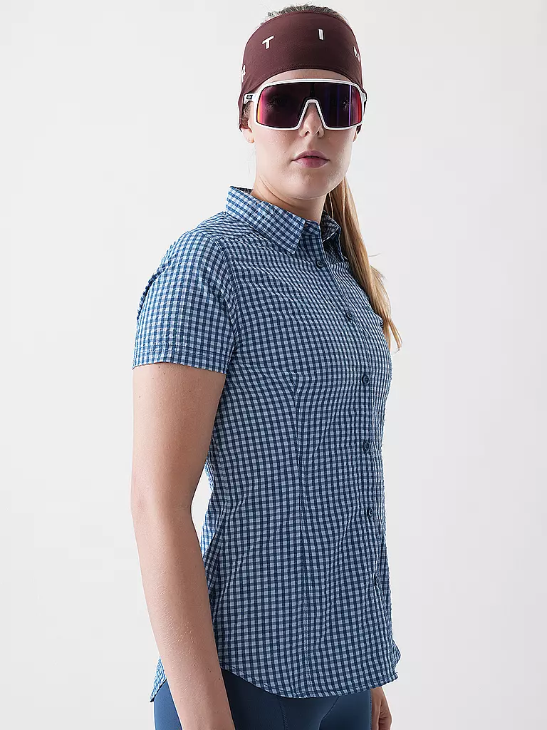 MERU |  Damen Outdoorbluse Otta | dunkelblau