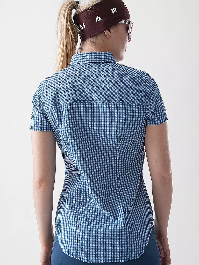MERU |  Damen Outdoorbluse Otta | dunkelblau