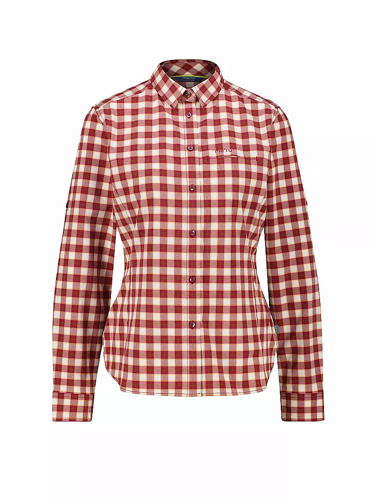 MERU |  Damen Outdoorbluse Sauda  | rot