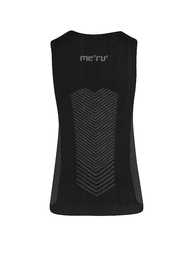 MERU |  Damen Singlet Atka  | schwarz