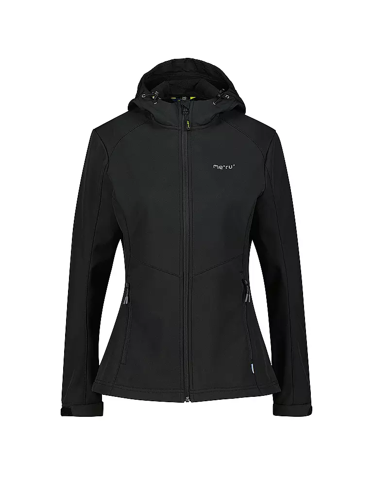 MERU |  Damen Softshelljacke Meaux  | schwarz