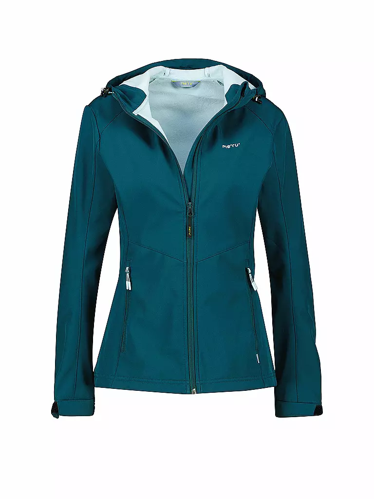 MERU |  Damen Softshelljacke Meaux  | petrol