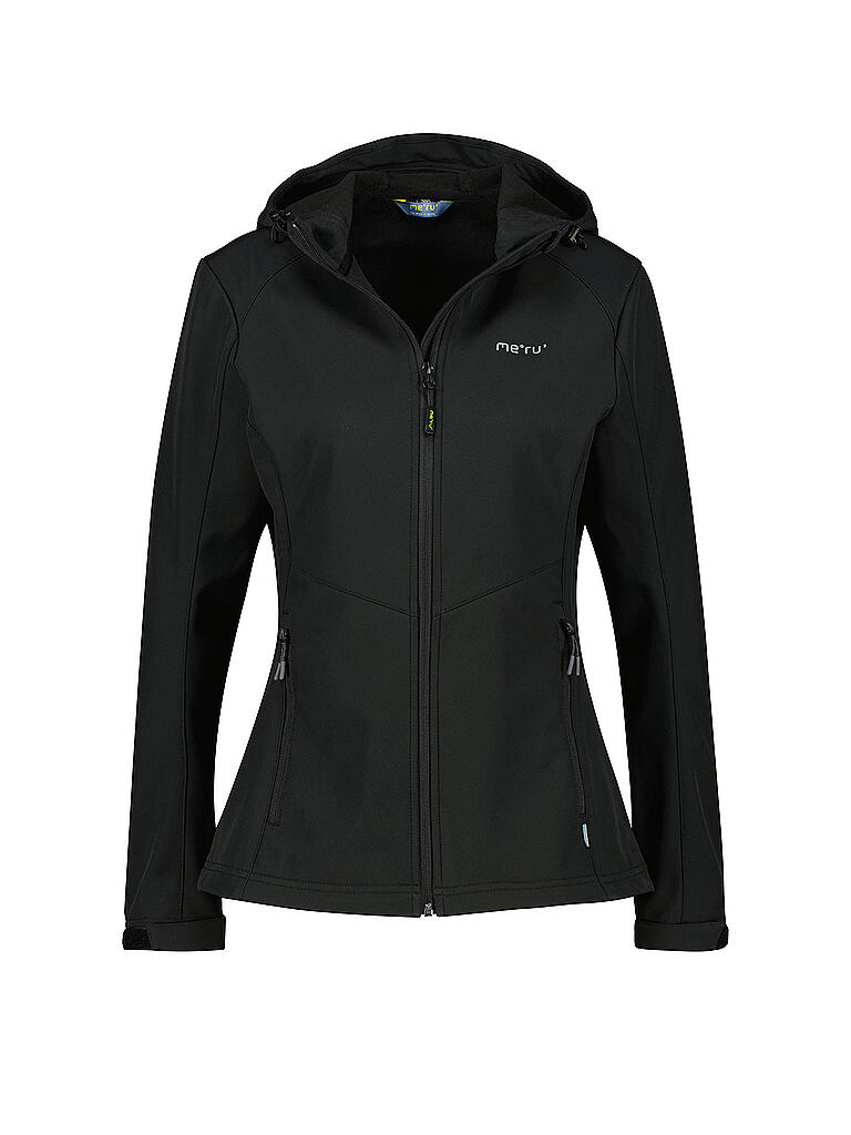 MERU |  Damen Softshelljacke Meaux  | schwarz