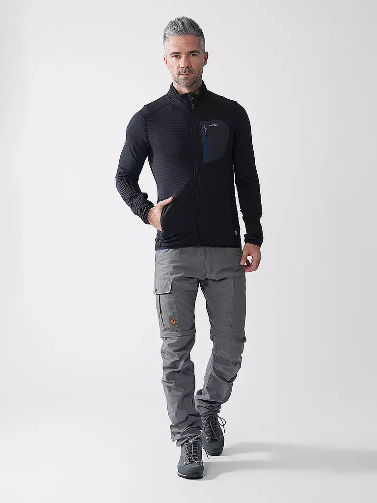 MERU |  Herren Fleecejacke Rudersdal  | schwarz