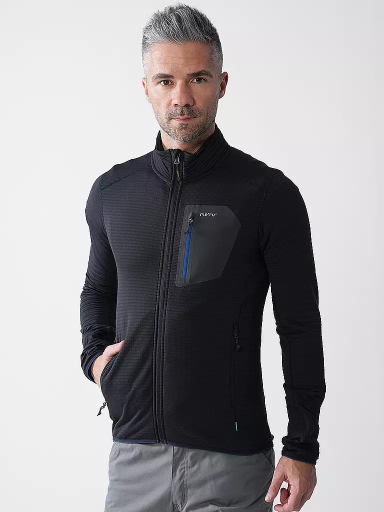 MERU |  Herren Fleecejacke Rudersdal  | schwarz