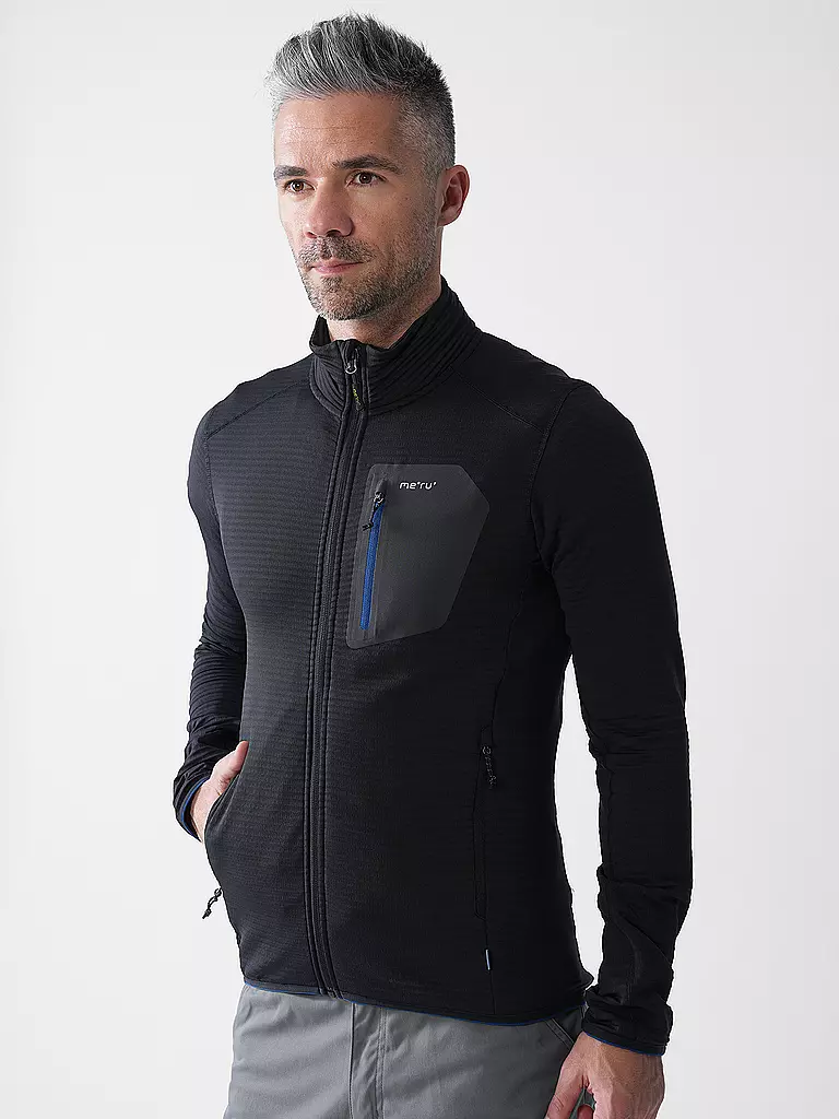MERU |  Herren Fleecejacke Rudersdal  | schwarz