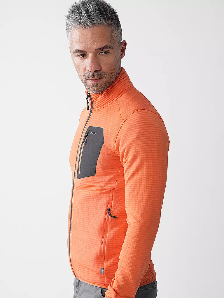 MERU |  Herren Fleecejacke Rudersdal | schwarz
