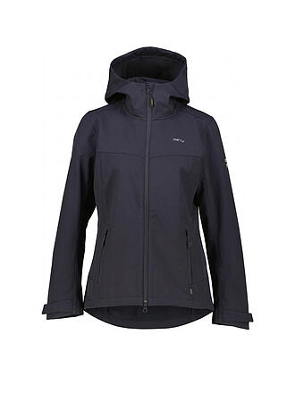MERU | Damen Softshelljacke Bordeaux Hoodie