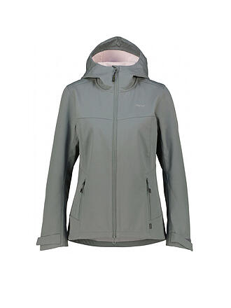 MERU | Damen Softshelljacke Bordeaux Hoodie