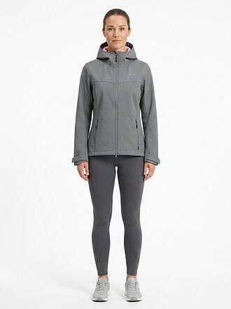 MERU | Damen Softshelljacke Bordeaux Hoodie