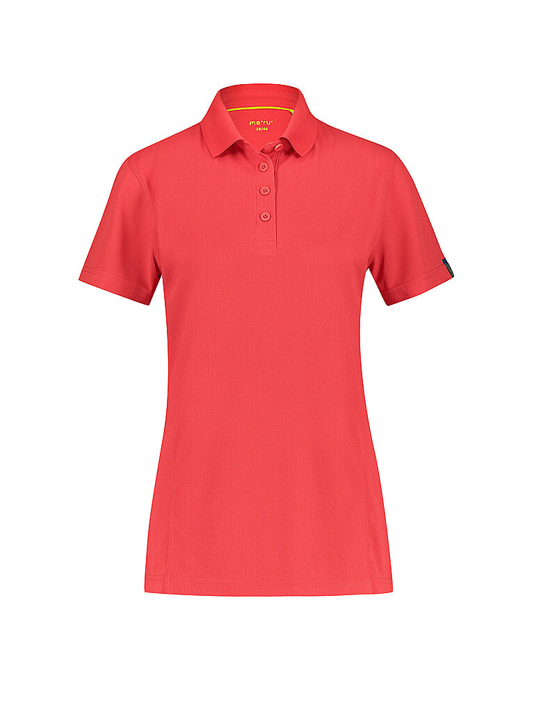 MERU Damen Funktionspolo Wembley rot | 36