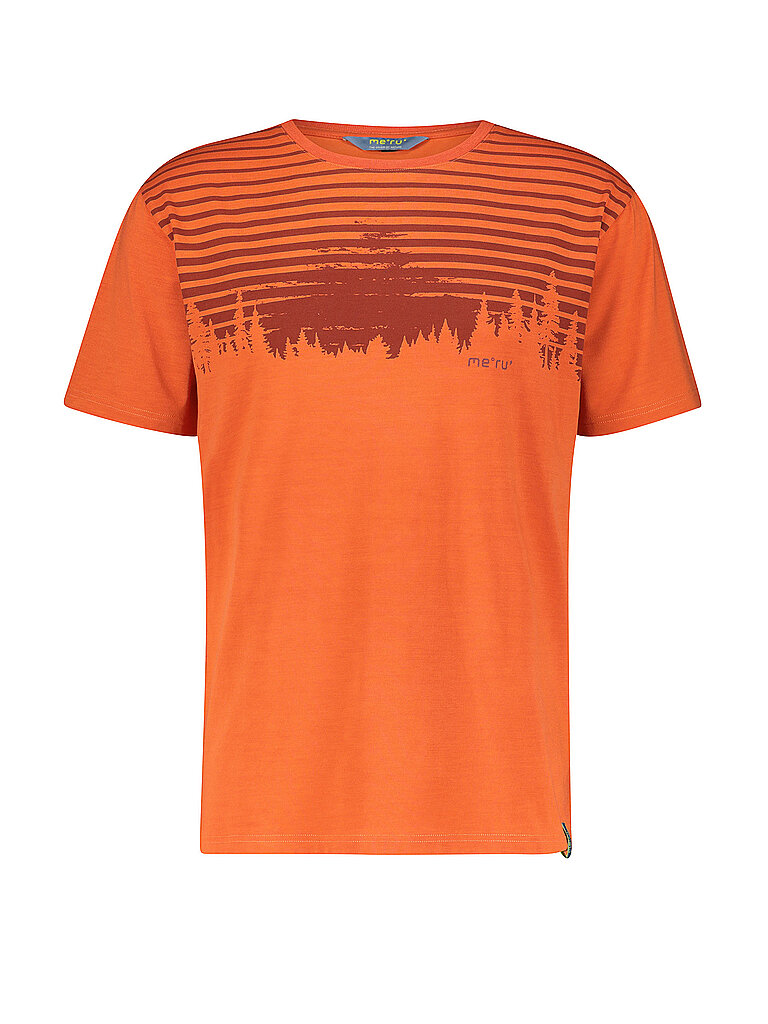 MERU Herren T-Shirt Moss orange | S