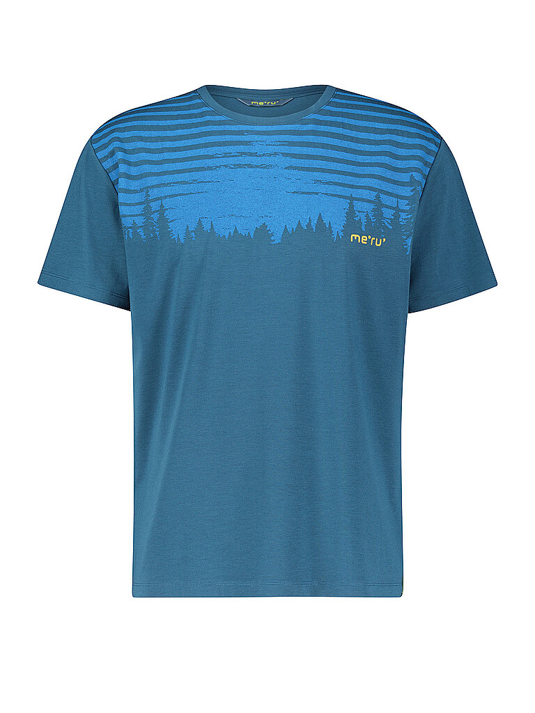 MERU Herren T-Shirt Moss blau | S